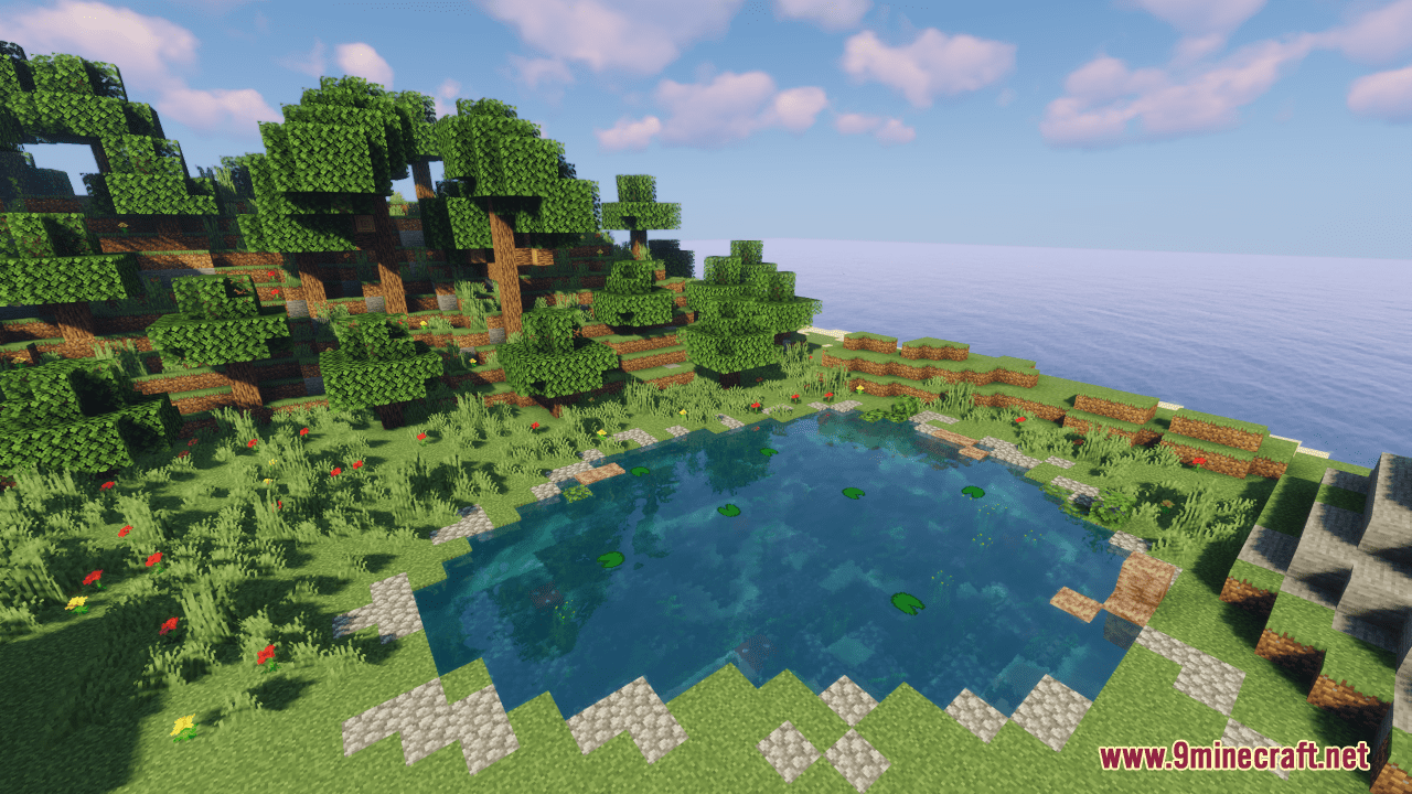 description_1 Big Survival Island Map (1.20.4, 1.19.4) - Big Adventure