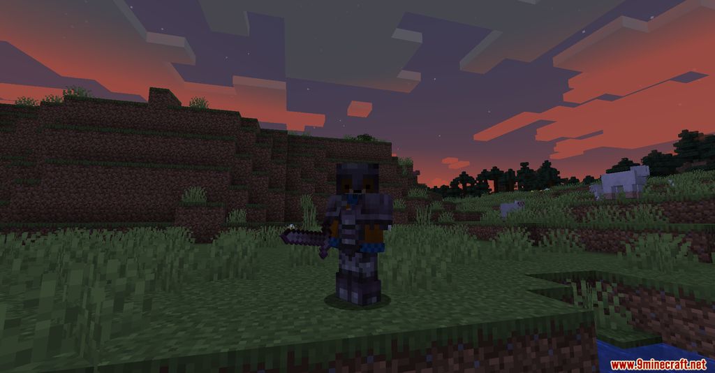 description_3 Actualizado Netherite mod - Nuevo equipo, Netherite elemental.