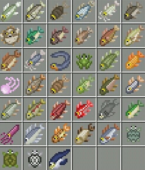 description_1 Mod: Update for large fish and fishing.