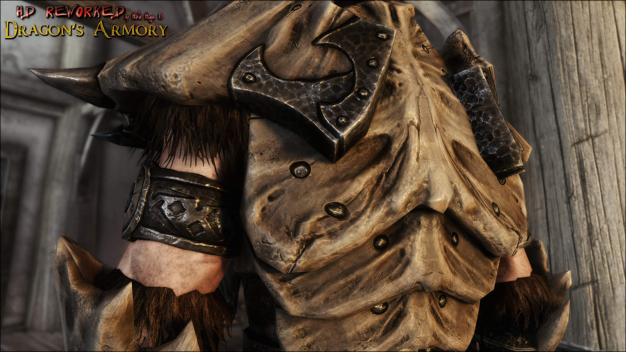 description_3 4к сет из кости дракона / HD Reworked Dragonplate Armor 4K