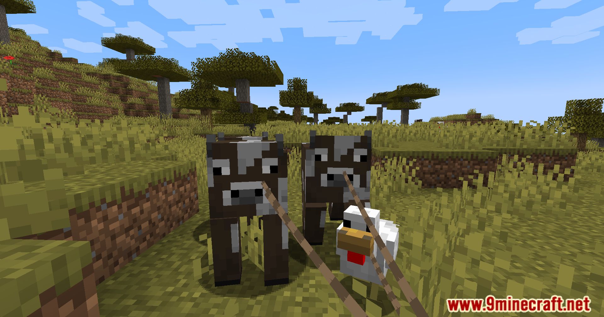description_8 Mod Broken Lead Warner (1.20.1) - improved animal control