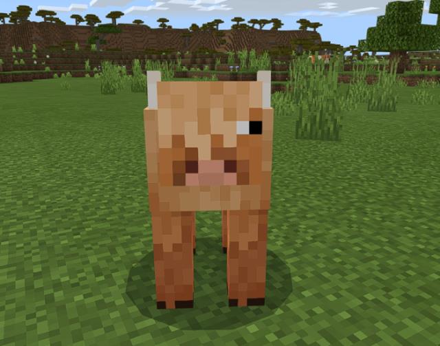 description_1 Коровы из Minecraft Earth.