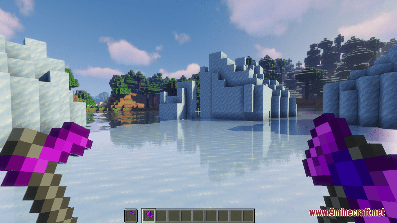 description_9 Amethyst Diamonds Resource Pack (1.19.4, 1.19.2) - текстурный пакет