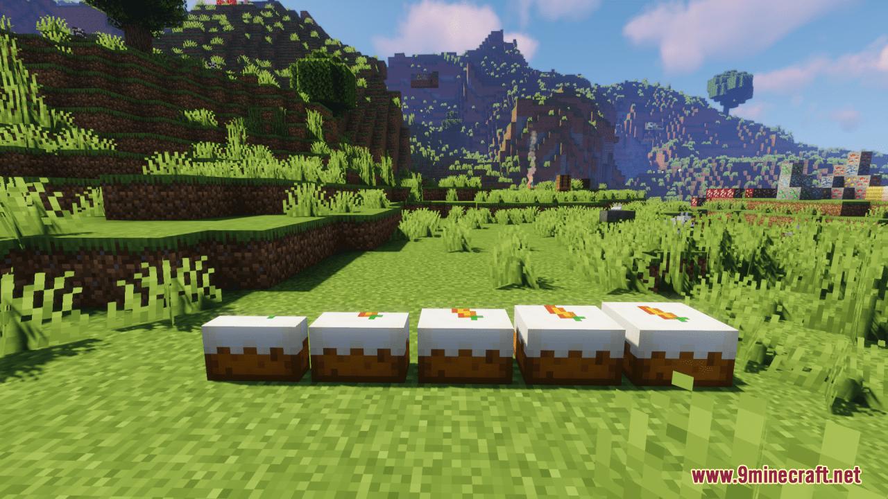 description_6 Carrot Cake Resource Pack (1.20.4, 1.19.2) - texture pack
