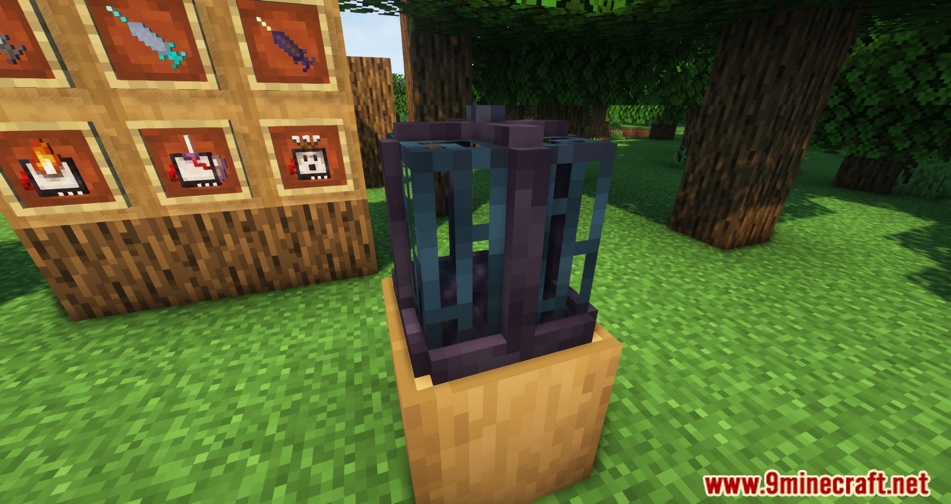 description_19 Мод Caged Mobs (1.20.2) - Заключите в тюрьму всех существ