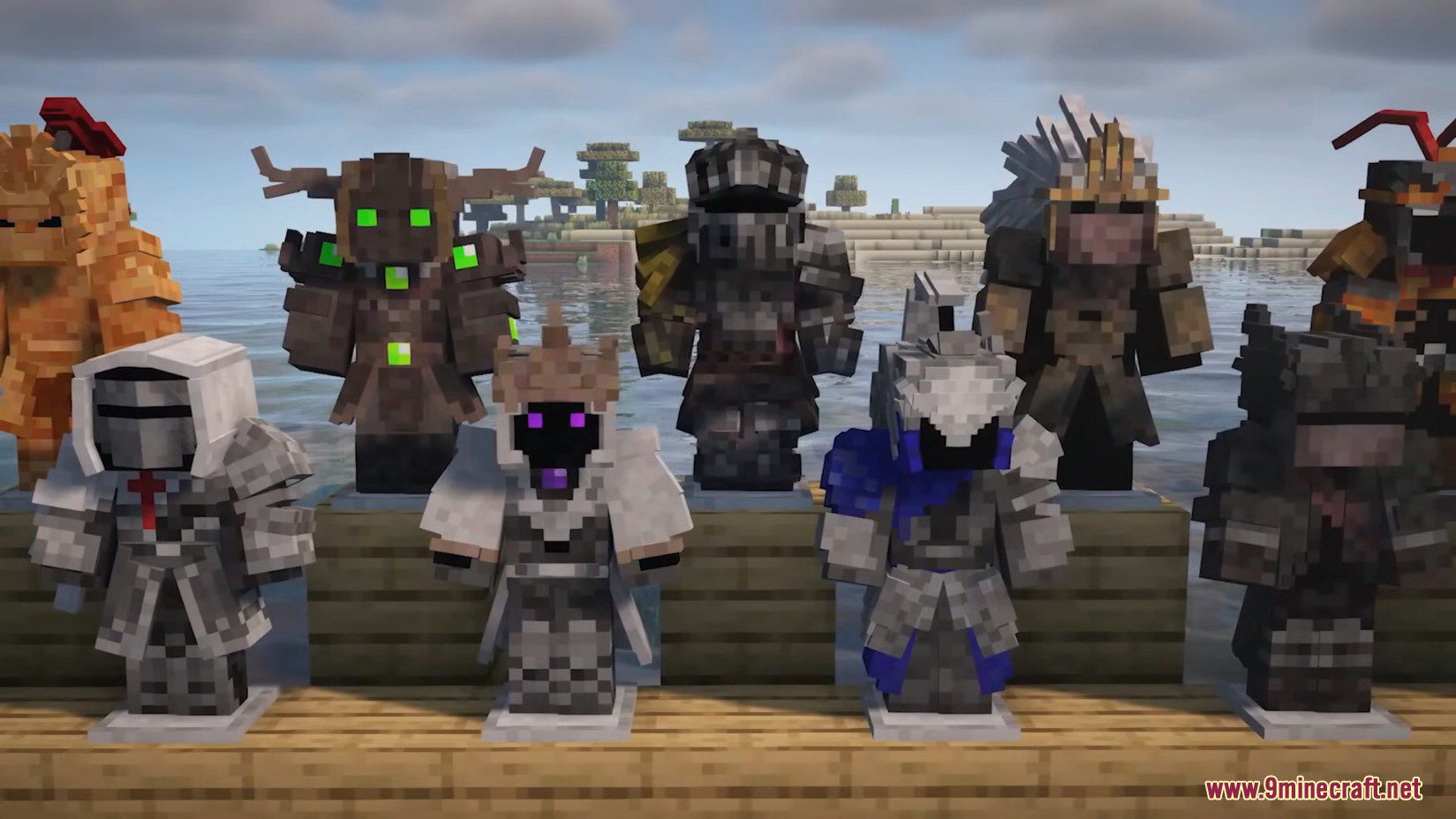 description_3 Mod Soul Like Armors Reworked (1.20.1) - Dark Souls Zırhı
