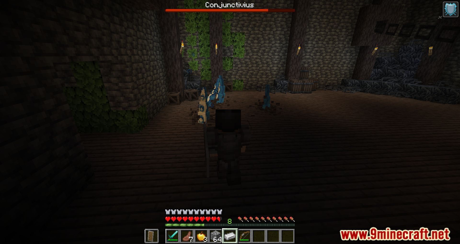description_17 Mine Cells Mod 1.20.1 - Play Dead Cells in Minecraft.