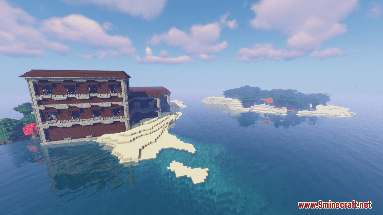 description_7 Island Maps (1.20.4, 1.19.4) - Abandoned Madman's House