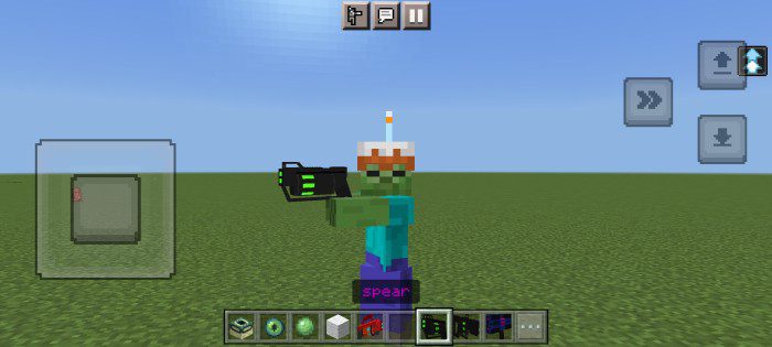 image 13 for Дополнение SF Weapon (1.20) - MCPE/Bedrock Mod