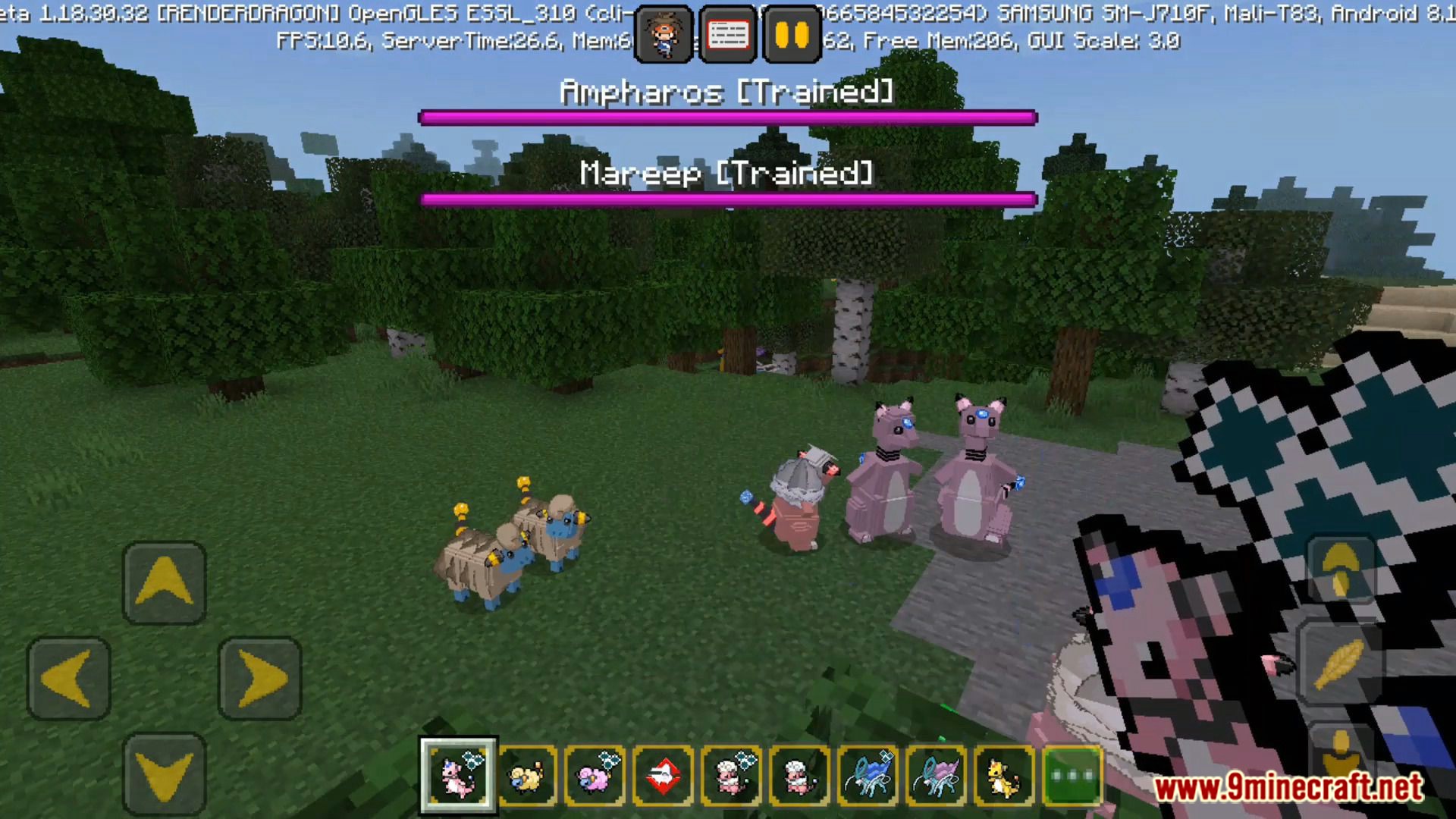 imagem 9 para SERP Pokédrock Gen 2 (1.20) - MCPE/Bedrock Pixelmon Mod
