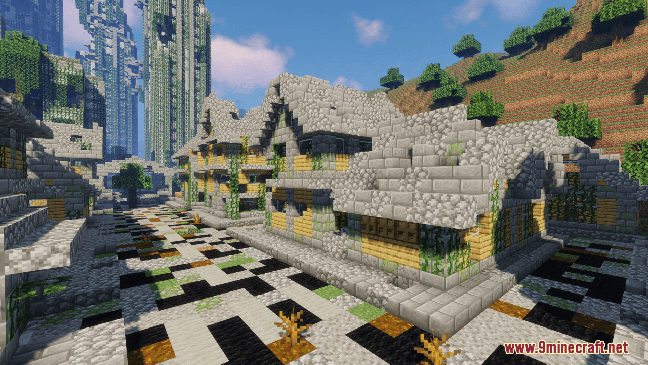 image 4 for Map of the City of Apocalypse (1.20.4) - Revival of the Apocalypse