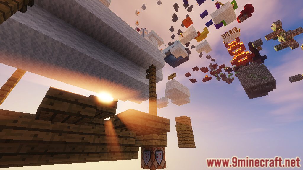 description_2 Mapa de gravedad del tornillo para Minecraft 1.12.2