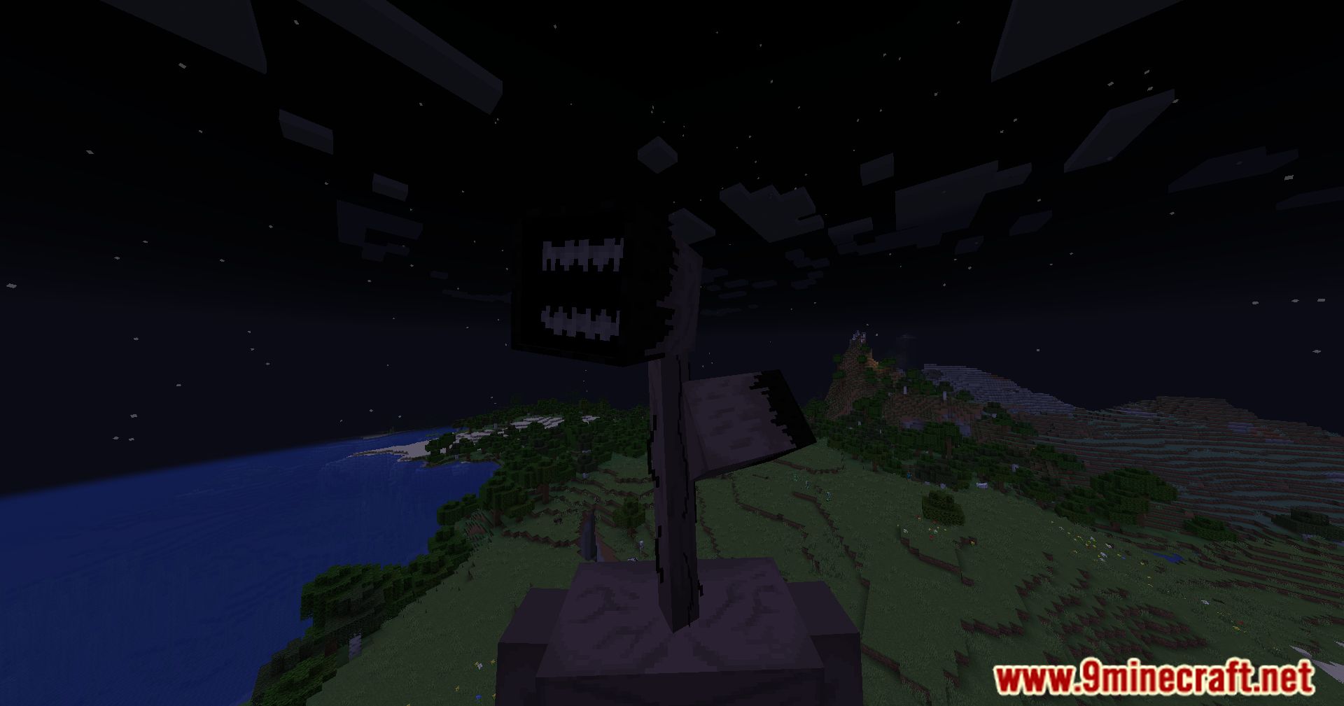 description_20 Мод The Box Of Horrors (1.20.1) - Темный спуск в Minecraft