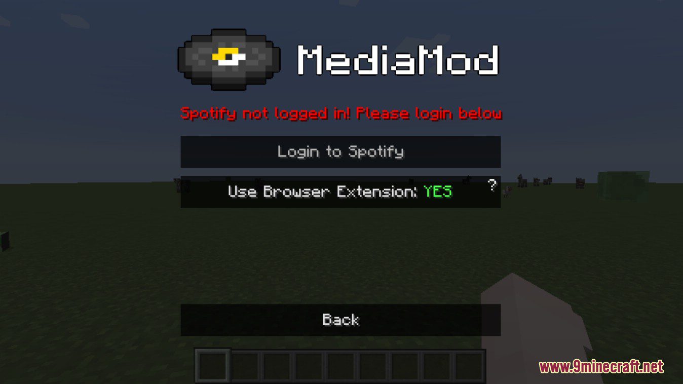 description_0 Media Mod 1.12.2 - Ver la canción actual en Minecraft