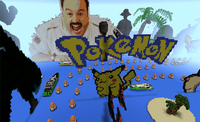 description_1 Pixel art | Mapa de Minecraft