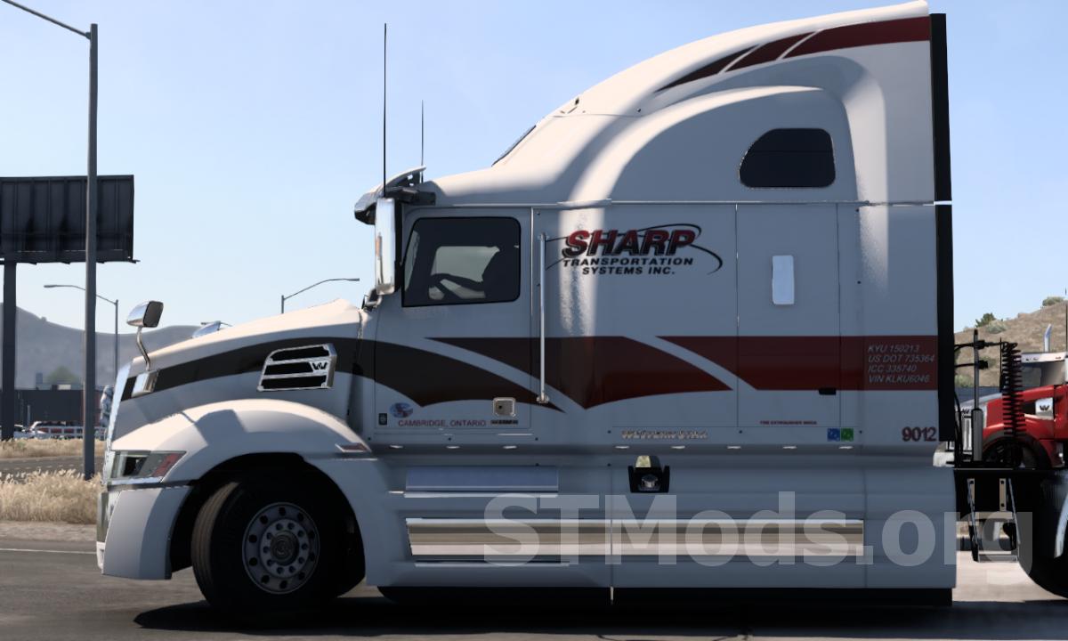 description_3 Skin for Western Star 5700XE SHARP
