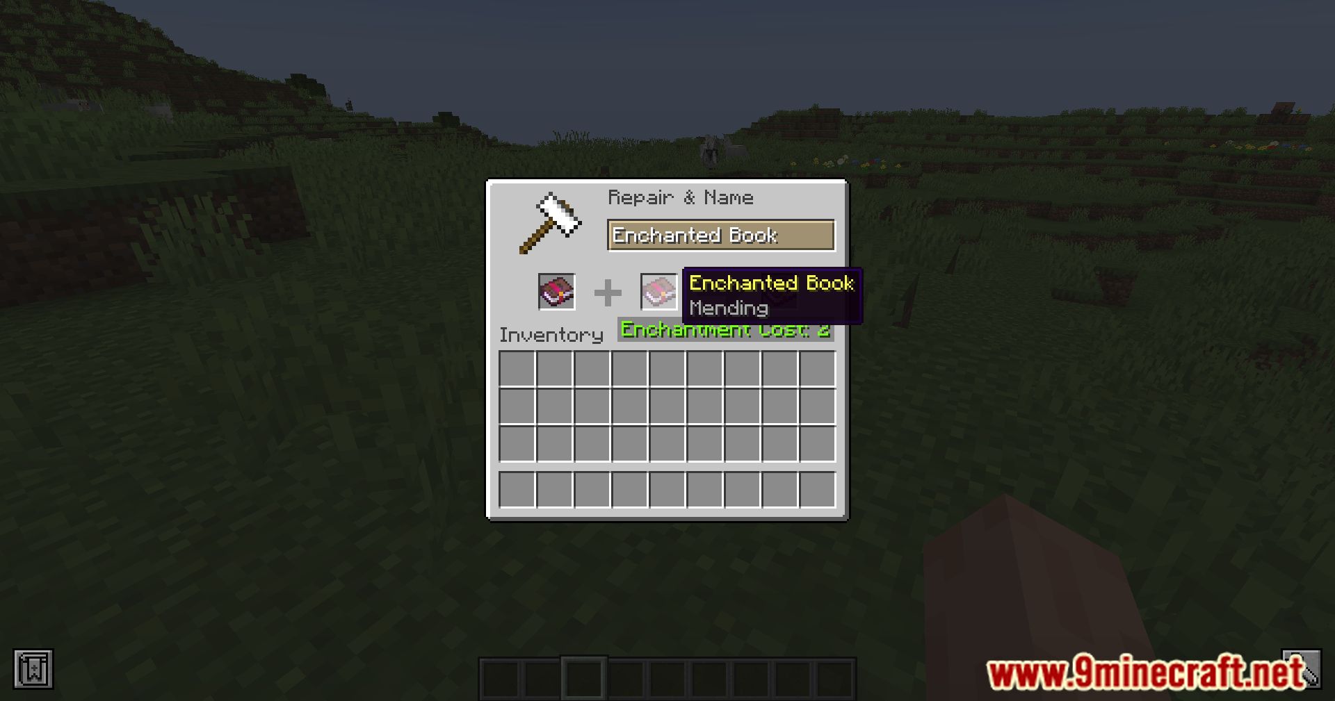 description_4 Infinity With Mending Mod 1.20.1 - Rompiendo límites, combinando infinito y reparación