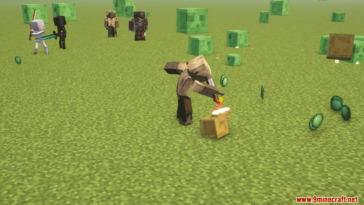 description_9 Easy NPC: Epic Fight Mod (1.20.1) - NPC fighting styles and weapon skills