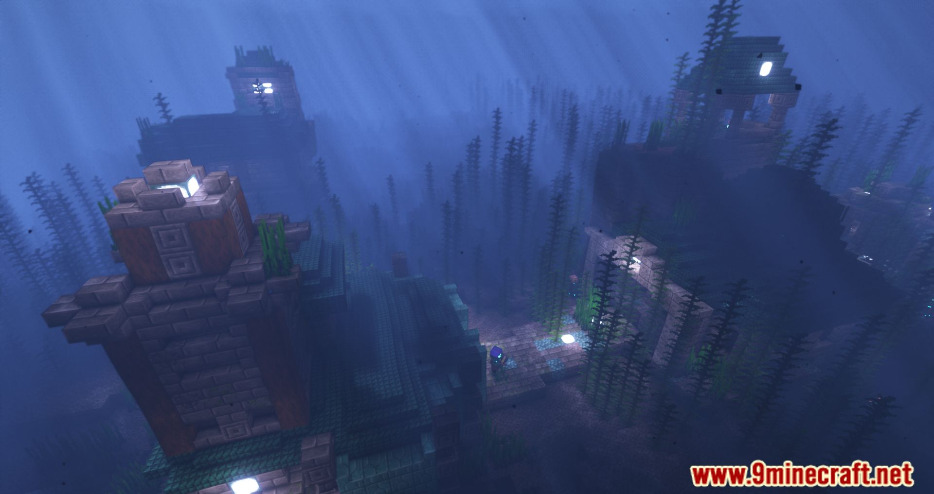 description_17 Mod Hopo better underwater ruins - sea and unexplored structures.