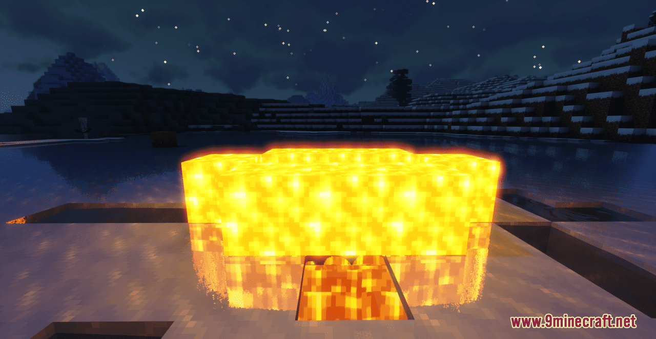 description_9 Glorious Glowstone Resource Pack (1.19.3, 1.18.2) - текстурный пакет