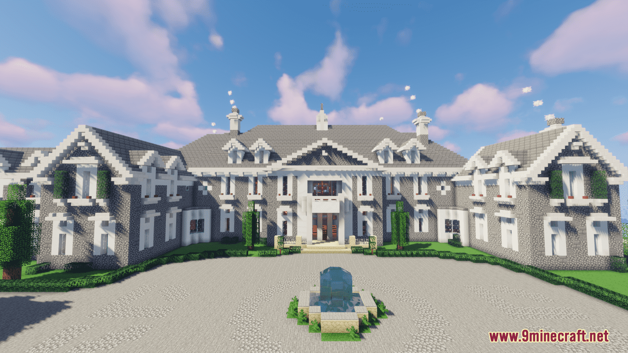 description_0 Map Alpine Mansion (1.20.4, 1.19.4) - spacious modern residence