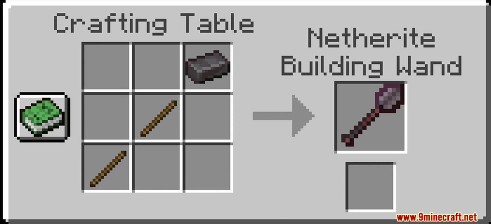 description_9 Building Wands Data Pack (1.20.4, 1.19.4) - Develop your building skills!