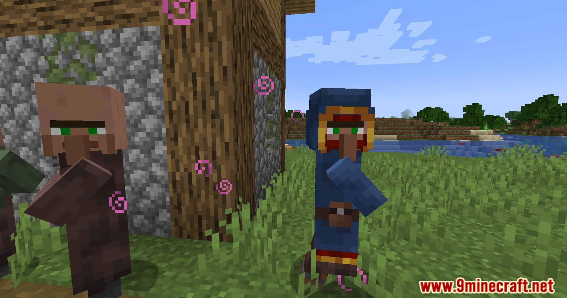 description_11 Non-Wandering Trader Profession Mod 1.20.1 - Уникальная деревенская торговля для странников