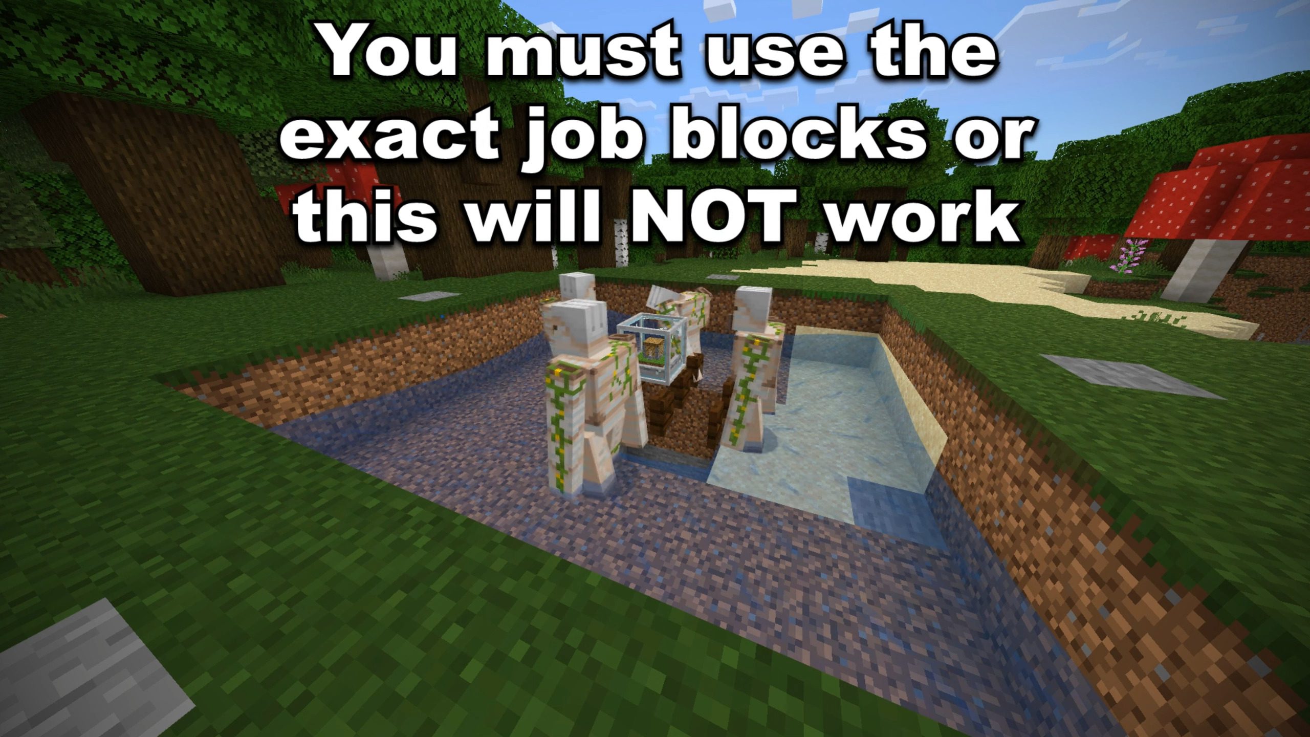 image 6 for  Дополнение Java Iron Farms (1.20) - MCPE/Bedrock Mod