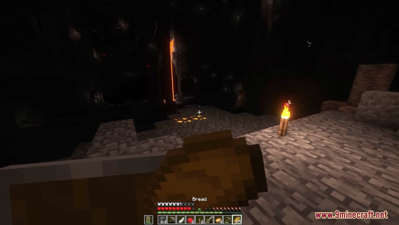 description_8 Cave Dweller Mod (1.19.3) - Выживание в самом страшном моде Minecraft