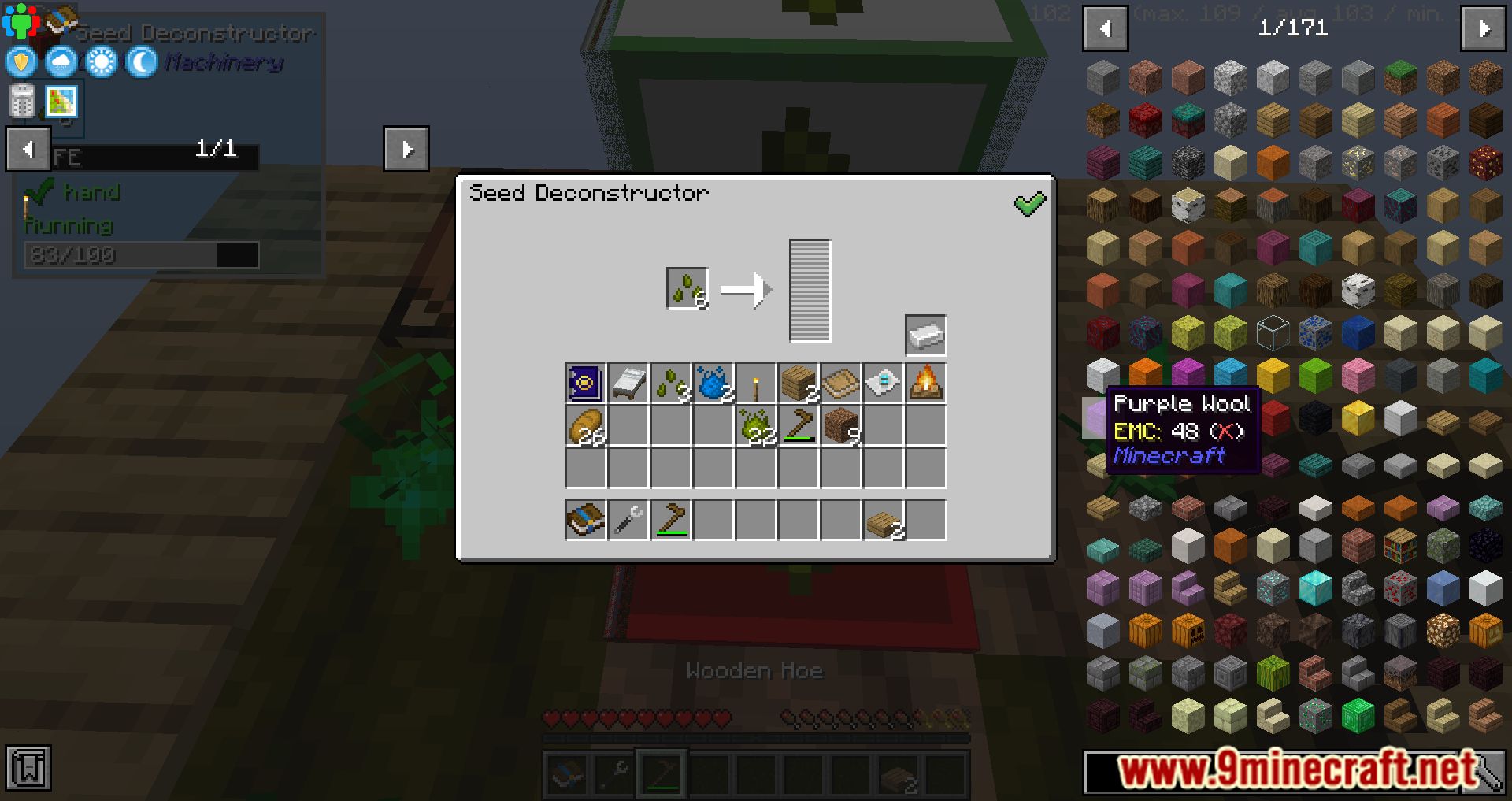 description_11 Mystic Block Modpack (1.16.5) - Focus on traveling through the sky block