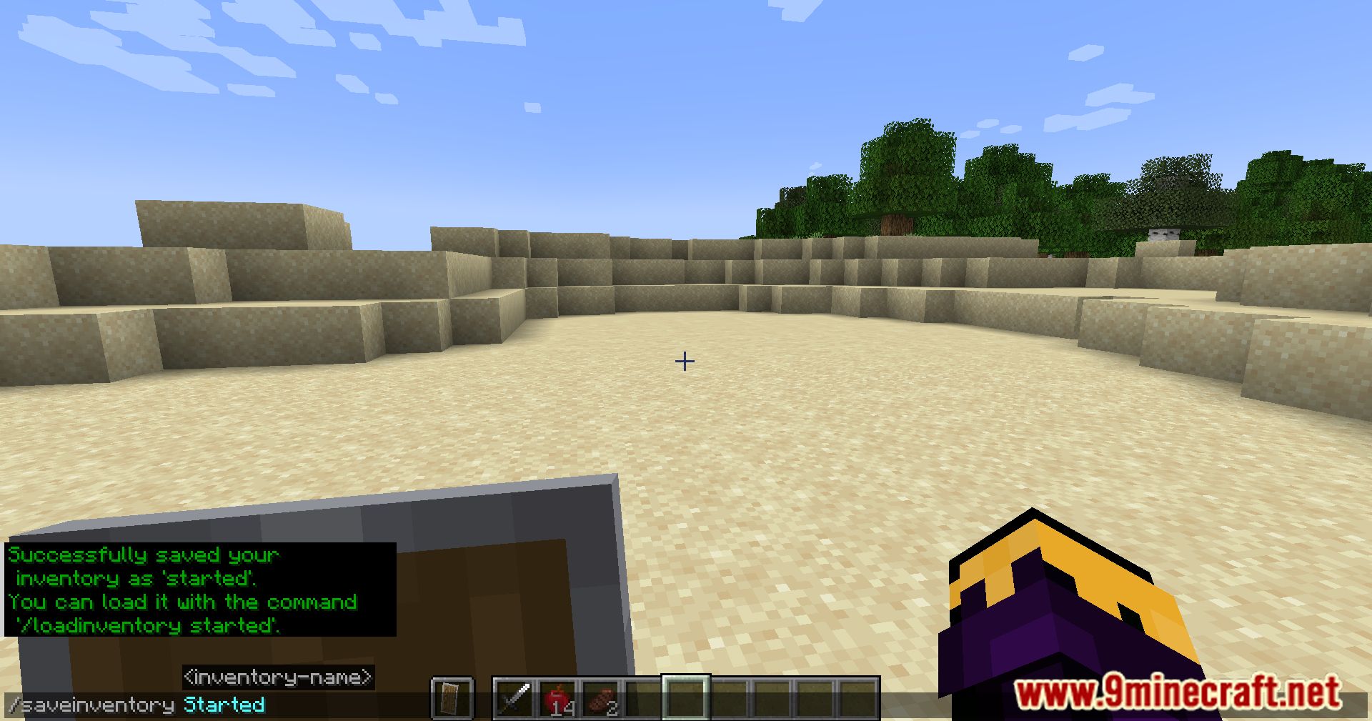  image 2 for Inventario Guardar y Cargar Mod (1.20.4) -Fácil gestión de inventario Minecraft