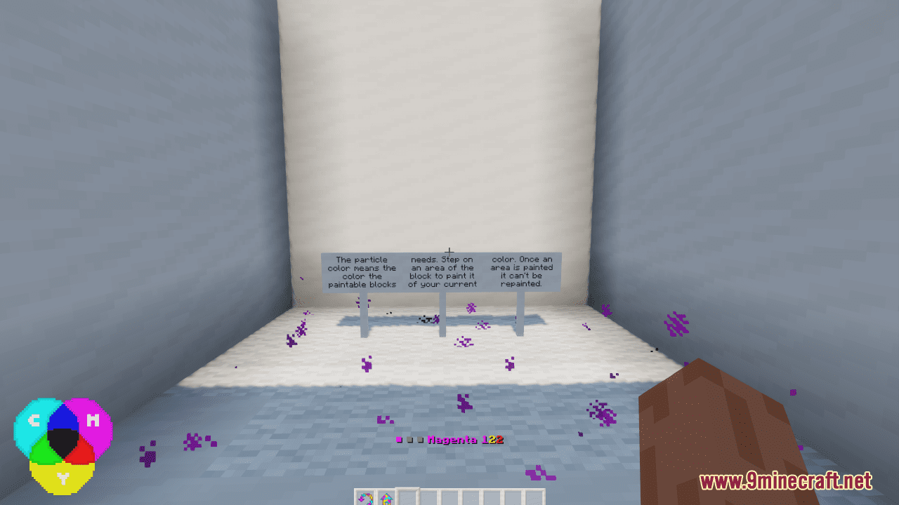 description_1 Chroma Map (1.20.4, 1.19.4) - game inspired by de Blob