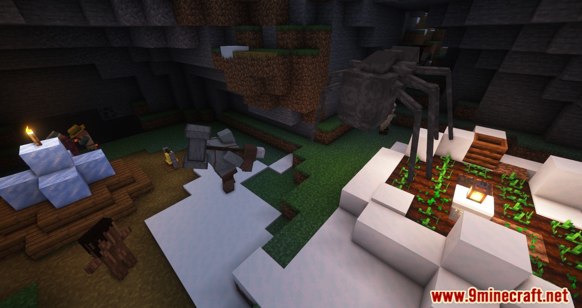 description_13 Mod Illage y Spillage (1.19.2) - nuevos jefes de incursión