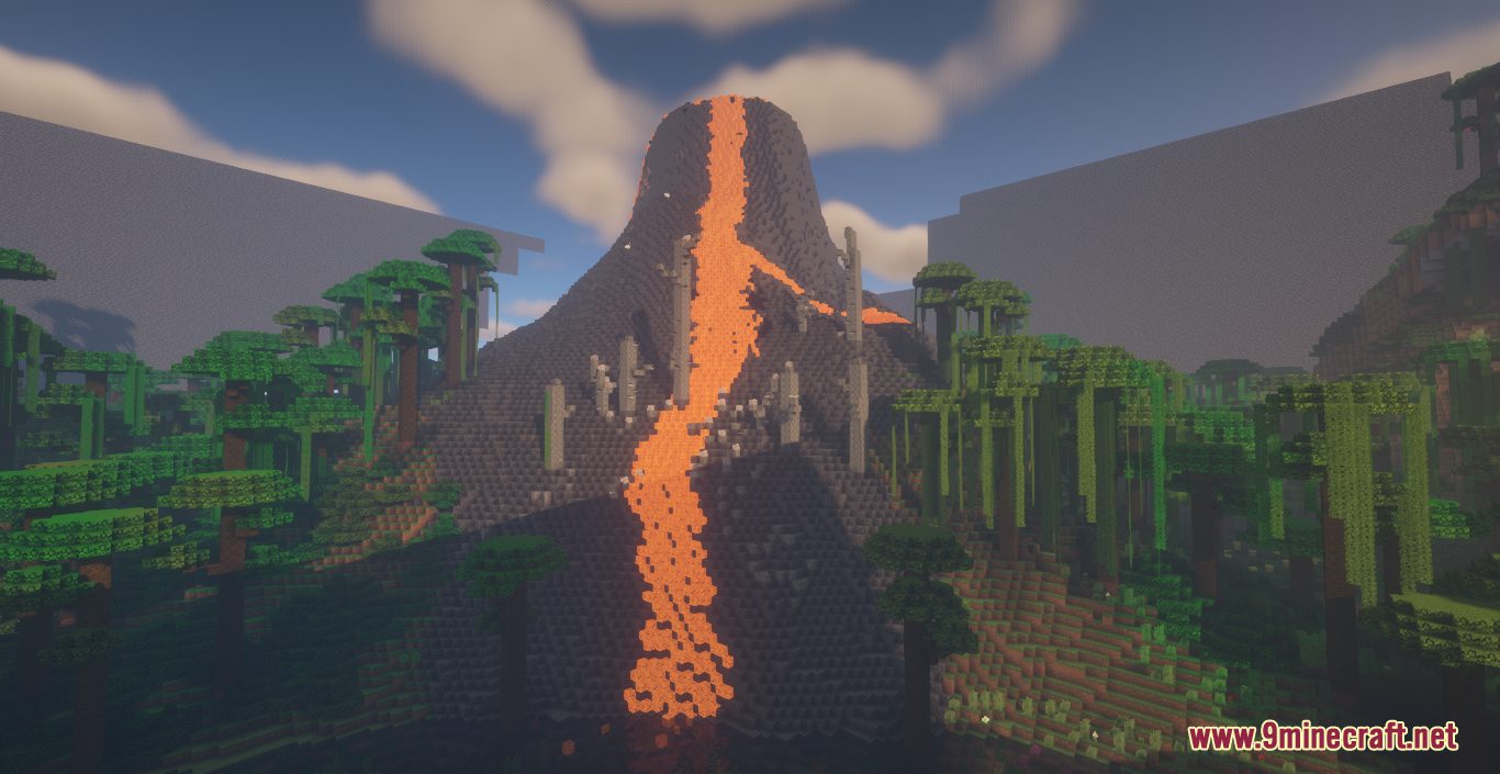 description_2 Overgrown Map (1.18.1) - Jungle Hunger Games