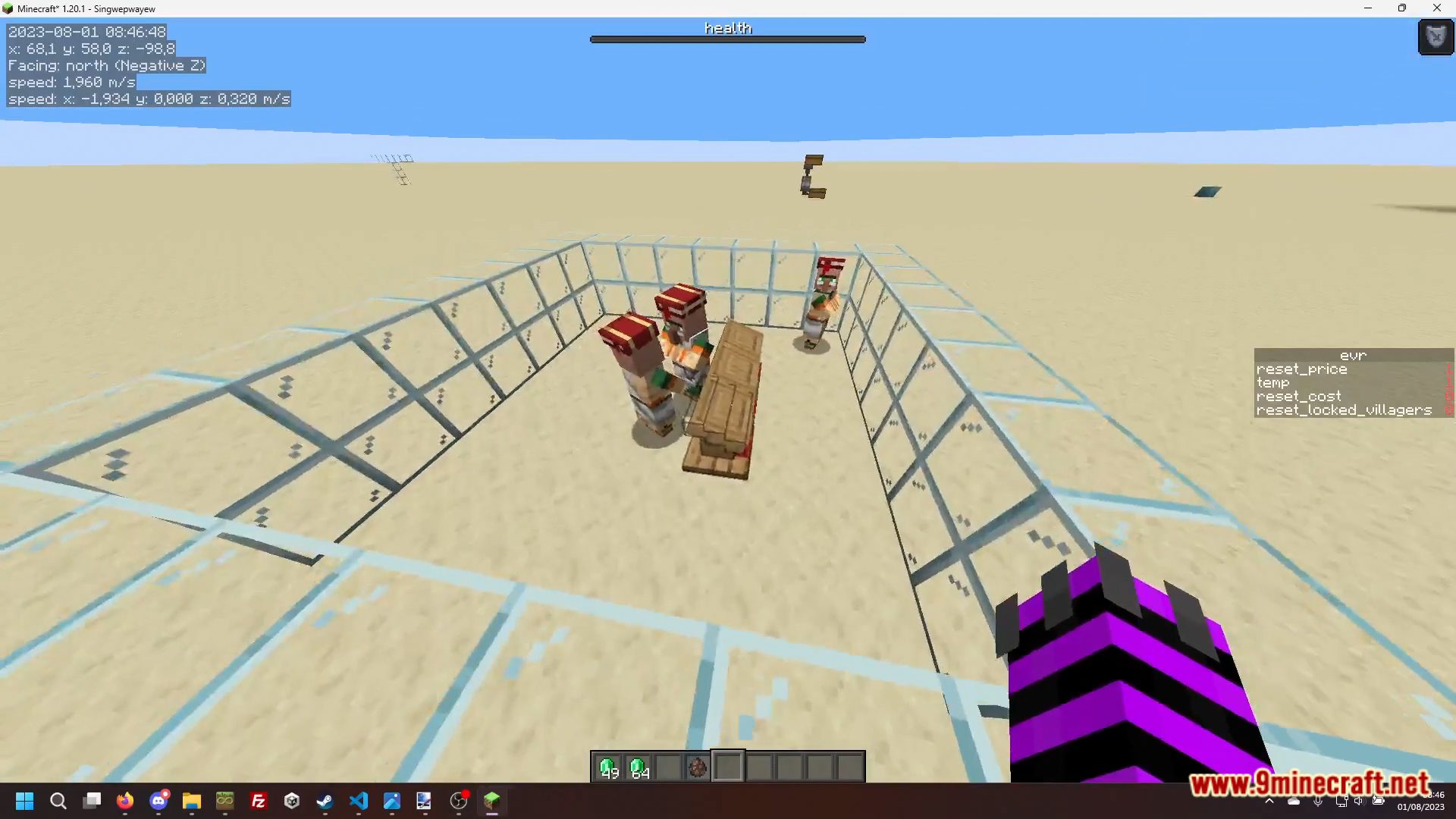 description_4 Trade Reset Data Pack (1.20.2, 1.19.4) - оптимизированное управление жителями деревень в Minecraft!