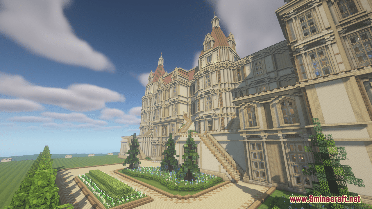 description_5 France Castles Map (1.20.4) - great building