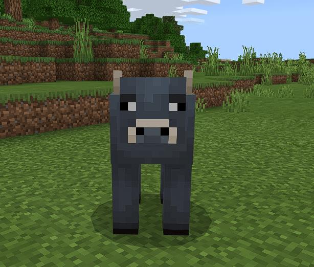 description_4 Vacas de Minecraft Earth.