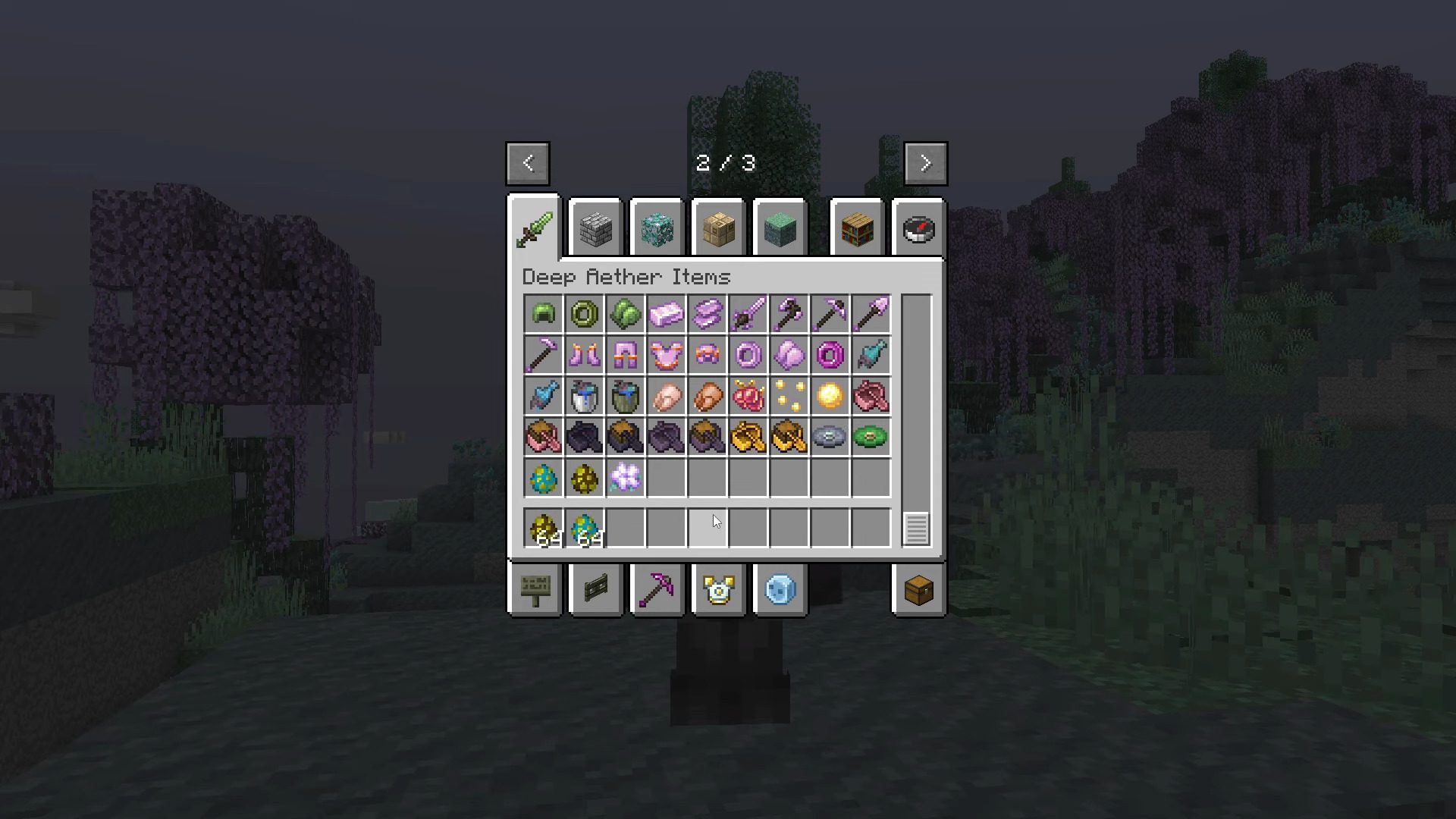description_18 Deep Aether Mod (1.20.1) - muchas características nuevas para Aether