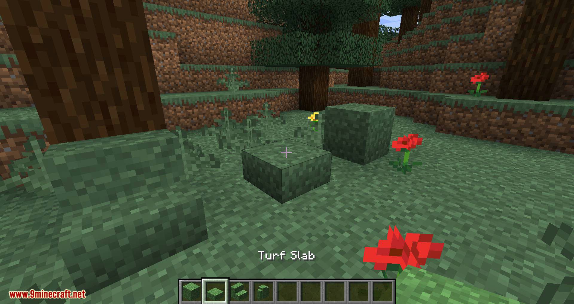 image 7 for Grass Mode (1.20.1) - Colorize the decorative blocks of grass.