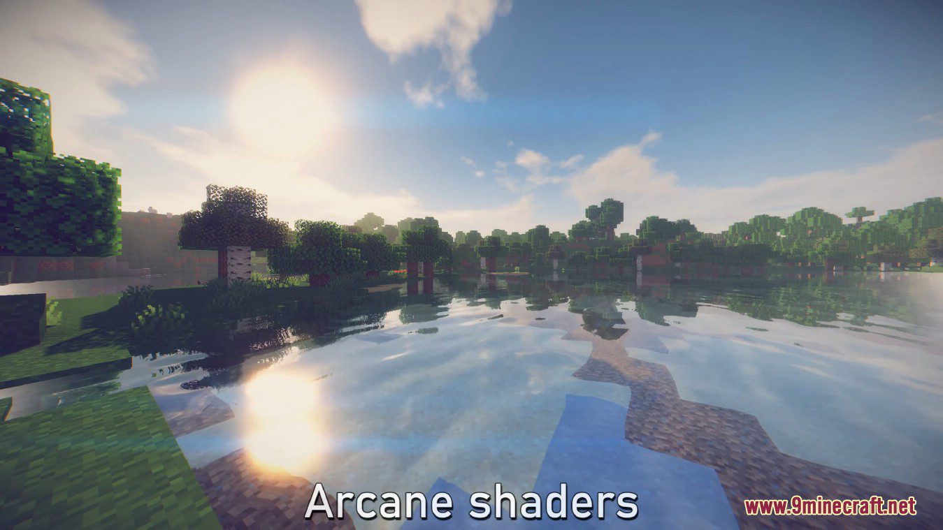 description_0 Arcane Shaders 1.20.4 - Minecraft with semi-realistic look and touch.