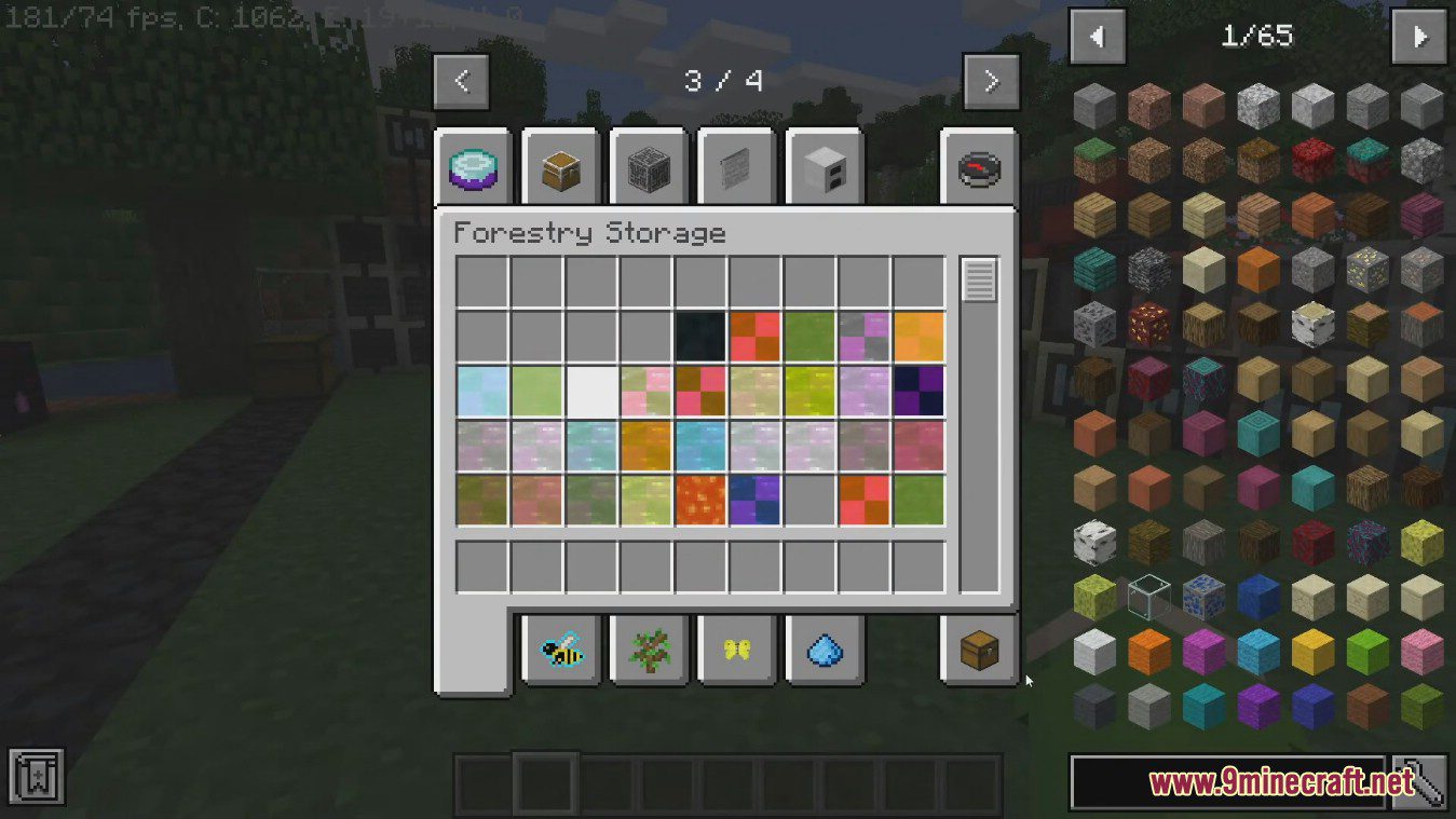 description_7 Mod florestal (1.16.5) - traz abelhas, borboletas e mais árvores