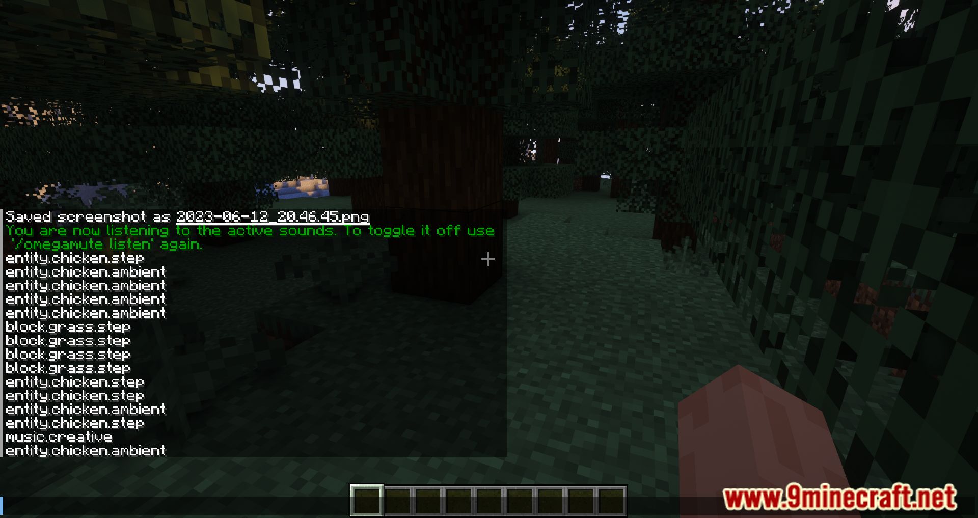 image 4 for Omega Mute Mod (1.20.6) - silencia o silencia todos los sonidos en Minecraft