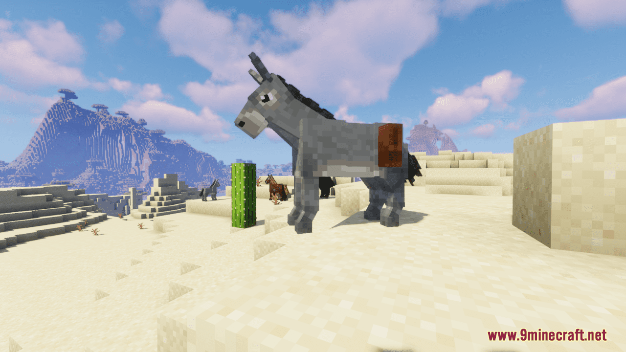 description_6 Better Horses Resource Pack (1.20.4, 1.19.4) - texture pack