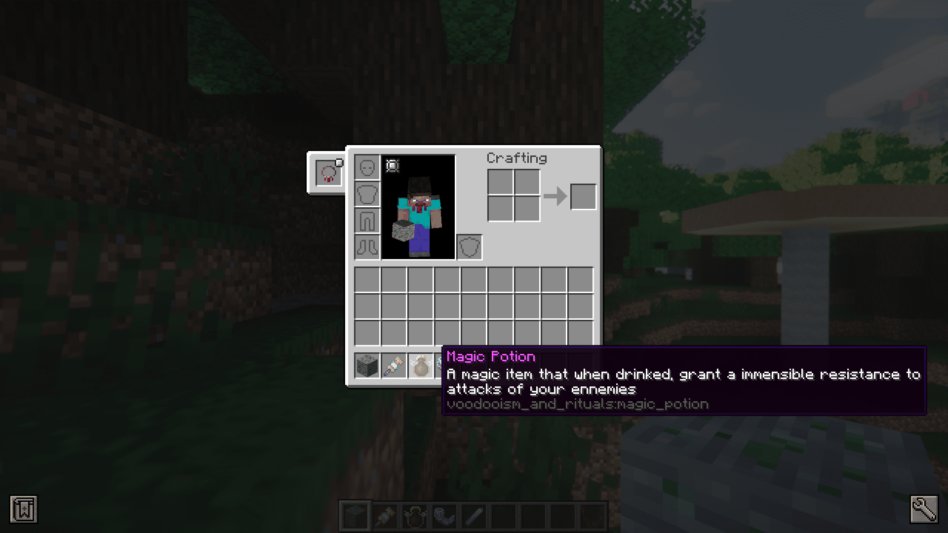 image 2 for Voodoism & Rituals Mod (1.20.1) - Artículos y pociones mágicas
