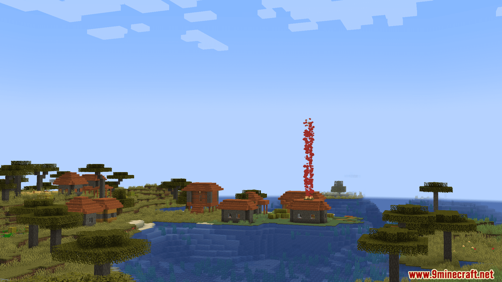 description_2 Smoke Signals Mod (1.20.4) - different colors of smoke