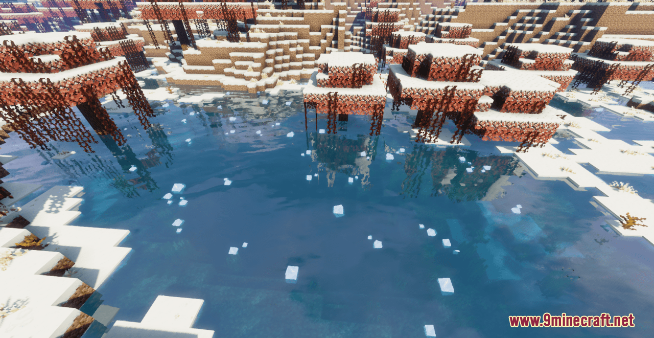 description_9 New Default Style Christmas Resource Pack (1.19.4, 1.19.2) - Texture Pack