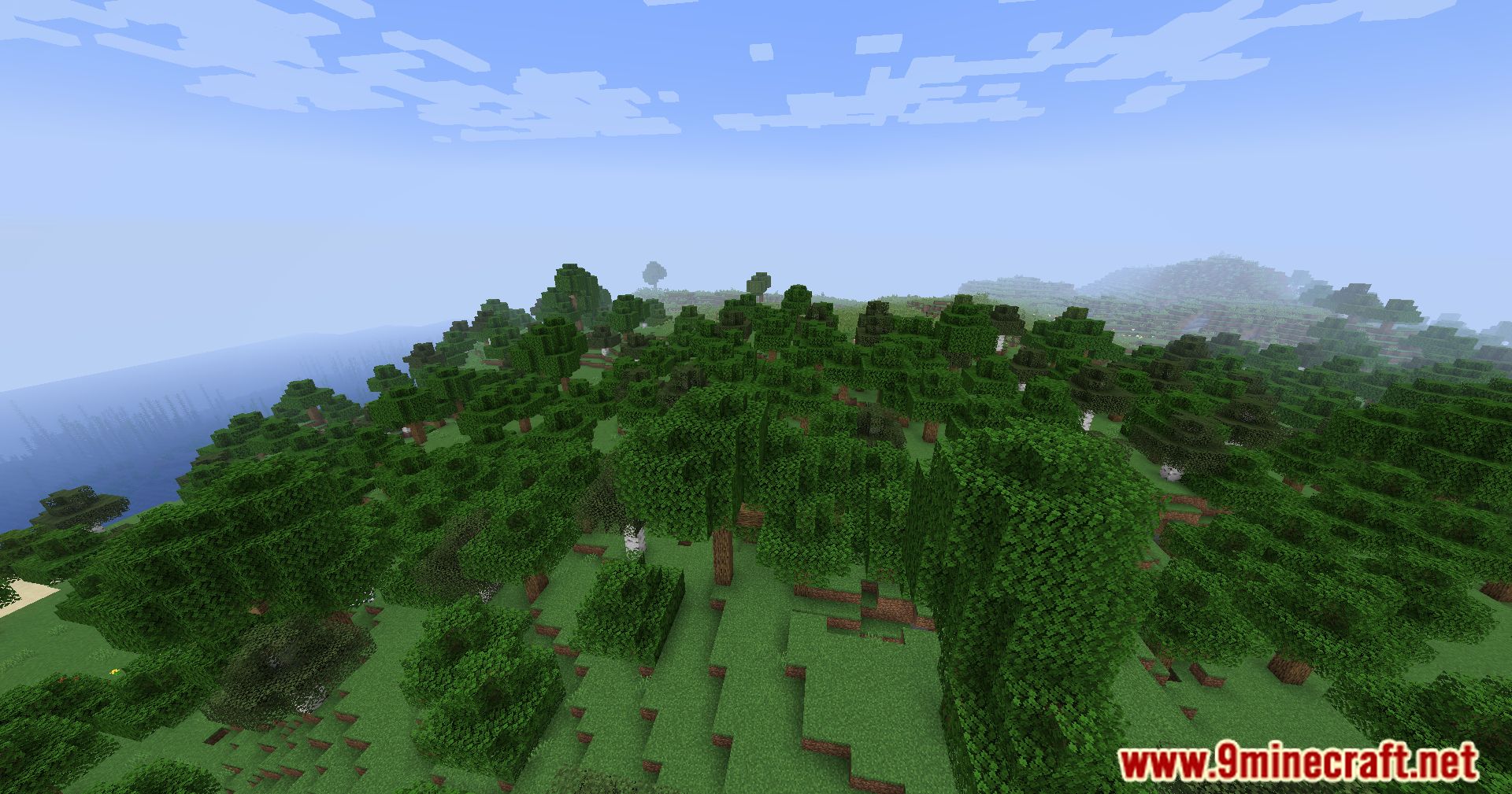 image 6 for Simple Fog Control Mod (1.20.5) - очистка тумана, настройка тумана в Minecraft.