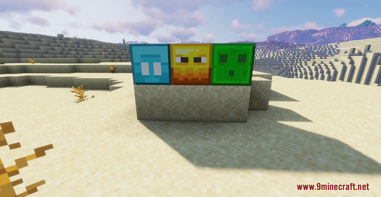 description_3 Colorblind Terracotta Resource Pack (1.18.2, 1.19.4, 1.19.2, 1.19) - Текстурные пакеты