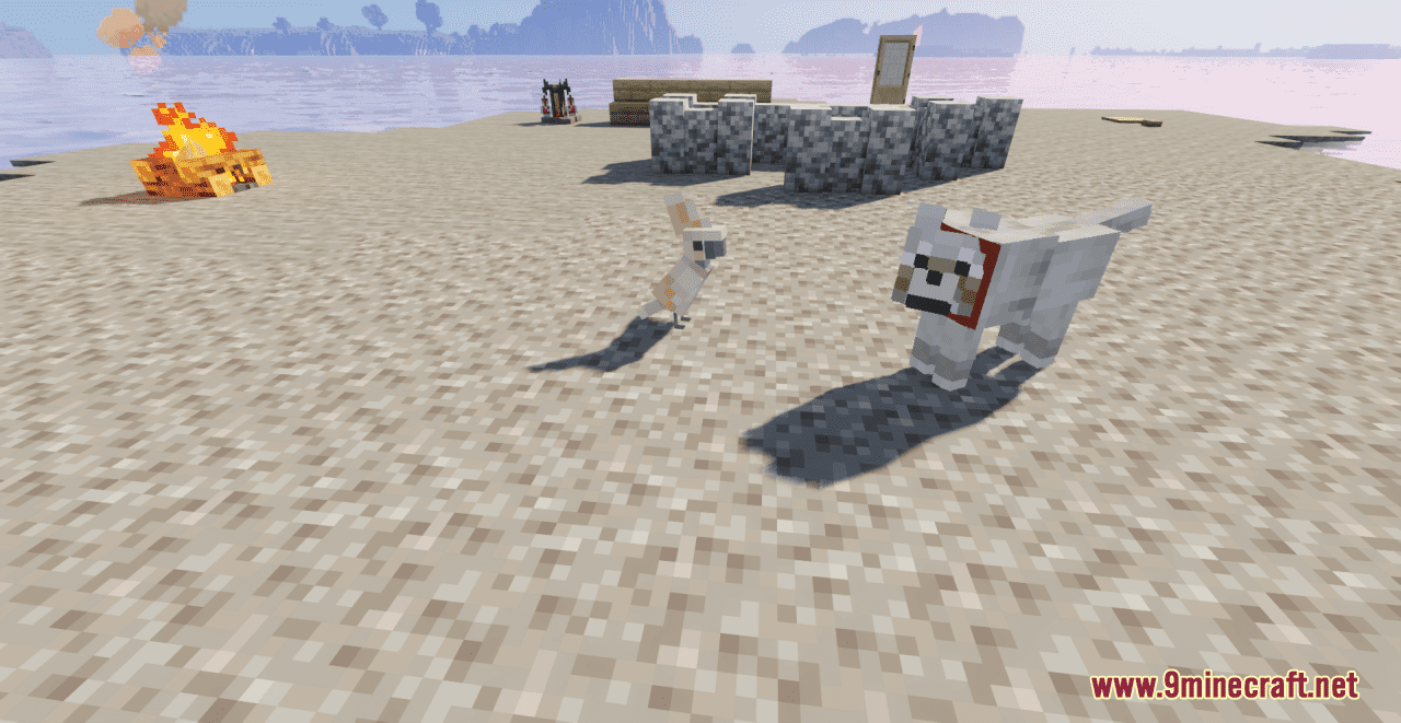description_1 Aesthetic Birds Resource Pack (1.19.4, 1.19.2, 1.19) - текстурный пакет