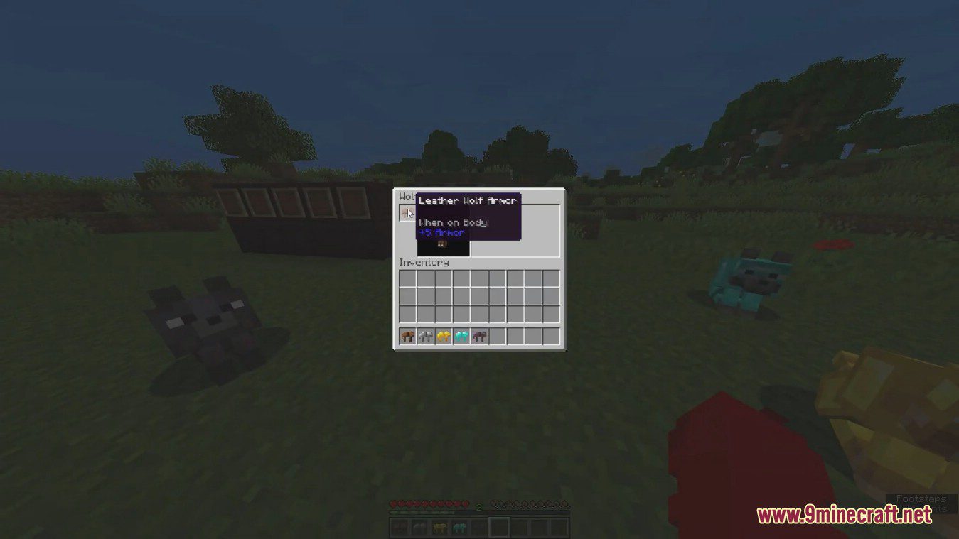 description_7 RevampedWolf Mod (1.20.4) - Reworked gang of wolves